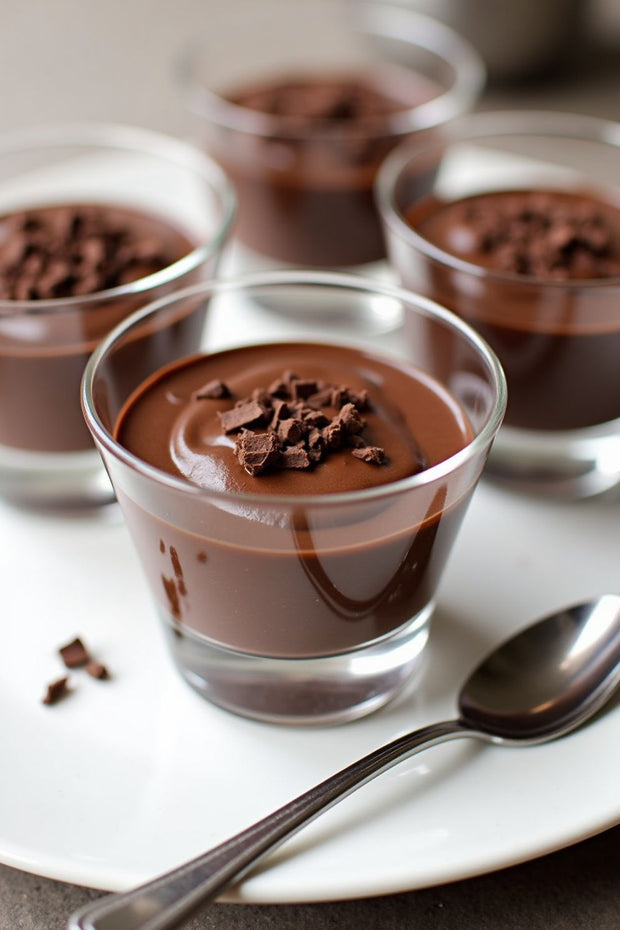 Mousse de chocolate en vaso para vender