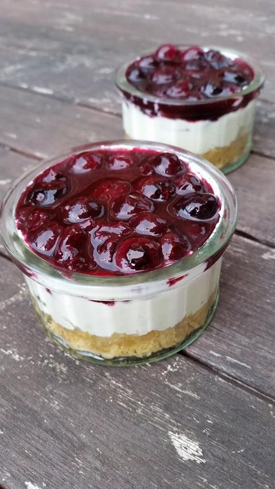 Cheesecake en vaso para vender